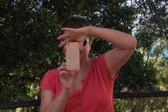 Me Taking Photos at Port Douglas Lookout